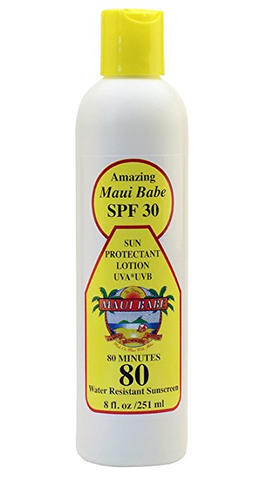 Maui Babe SPF 30 Sunscreen Lotion 8 Ounces